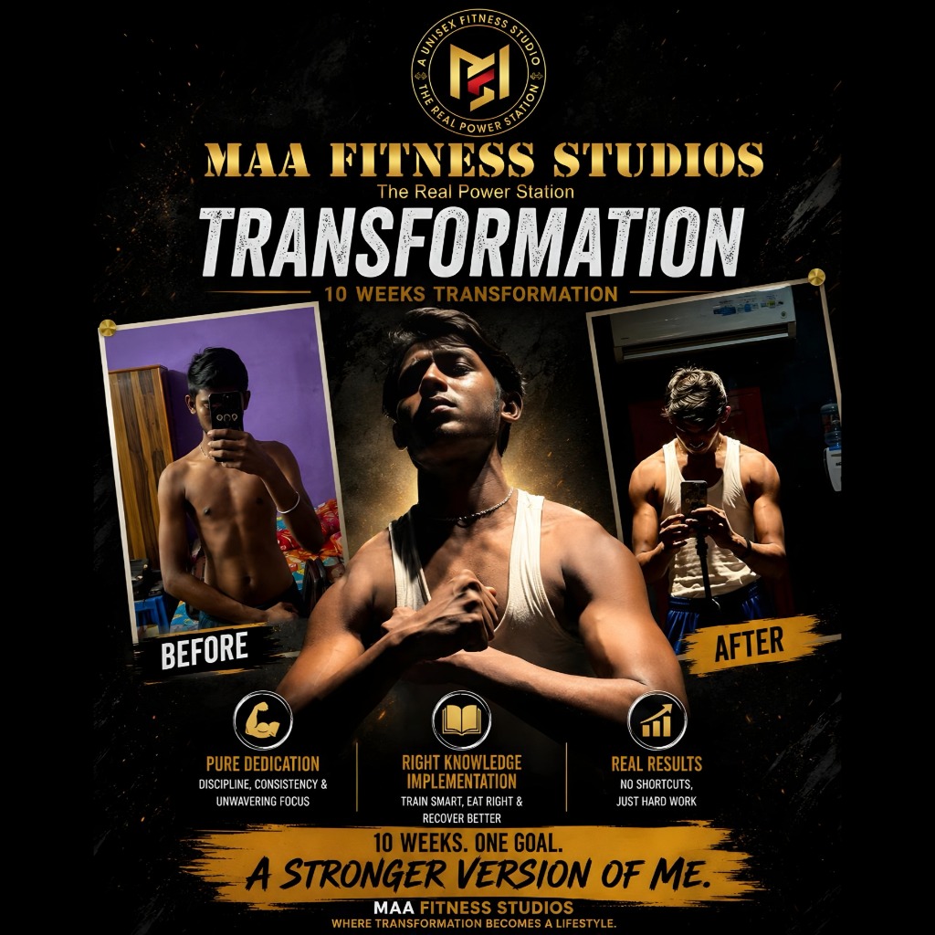 10 weeks transformation: A stronger version of me